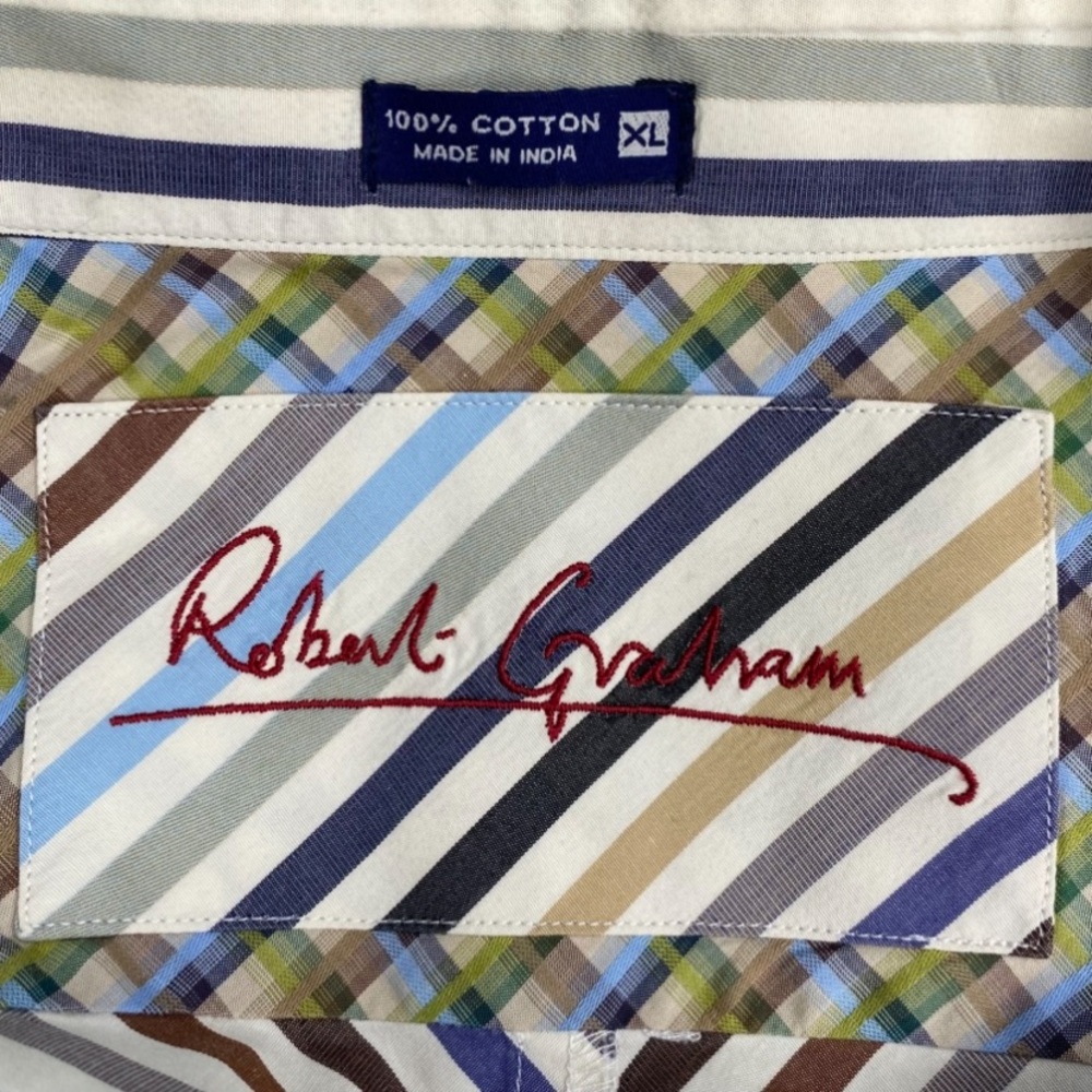 Robert Graham Striped Button Down Shirt - Picture 5 of 7